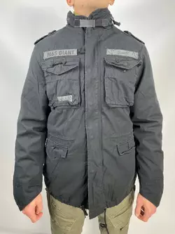 Куртка чоловіча зимова M65 Giant чорна