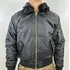 Куртка Brandit MA2 jacket fur чорна